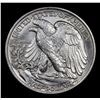 Image 3 : 1936-p Walking Liberty Half Dollar 50c Grades Choice+ Unc