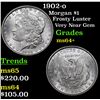 Image 1 : 1902-o Morgan Dollar $1 Grades Choice+ Unc