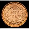Image 3 : 1887 Indian Cent 1c Grades Select Unc RB