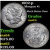 Image 1 : 1902-p Morgan Dollar $1 Grades Select+ Unc