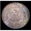 Image 3 : 1898-p Rainbow Toned Morgan Dollar $1 Grades Select+ Unc