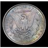 Image 3 : 1896-p Rainbow Toned Morgan Dollar $1 Grades Select+ Unc