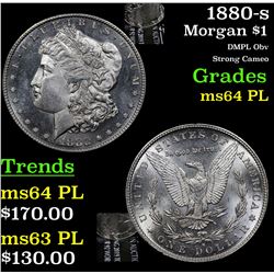 1880-s Morgan Dollar $1 Grades Choice Unc PL