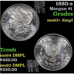 1880-s Morgan Dollar $1 Grades Select Unc+ DMPL