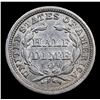 Image 3 : 1857-o Seated Liberty Half Dime 1/2 10c Grades Choice AU/BU Slider
