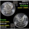 Image 1 : 1884-o Morgan Dollar $1 Grades Select Unc+ DMPL