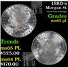 Image 1 : 1880-s Morgan Dollar $1 Grades GEM Unc PL