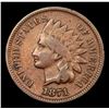 Image 2 : 1871 Indian Cent 1c Grades vf++