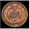 Image 3 : 1871 Indian Cent 1c Grades vf++