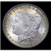 Image 2 : 1885-o Rainbow Toned Morgan Dollar $1 Grades GEM Unc