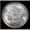 Image 2 : 1885-o Rainbow Toned Morgan Dollar $1 Grades GEM Unc