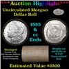 Image 1 : ***Auction Highlight*** 1885 & CC Uncirculated Morgan Dollar Shotgun Roll (fc)