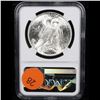 Image 3 : NGC 1923-p Peace Dollar $1 Graded ms63 By NGC