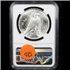 Image 3 : NGC 1924-p Peace Dollar $1 Graded ms63 By NGC