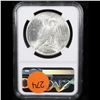 Image 3 : NGC 1925-p Peace Dollar $1 Graded ms63 By NGC