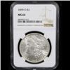 Image 2 : NGC 1899-o Morgan Dollar $1 Graded ms64 By NGC