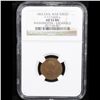 Image 2 : NGC 1863 Washington Civil War Token 1c Graded au53 By NGC