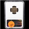 Image 3 : NGC 1863 Indian Civil War Token 1c Graded au58 By NGC