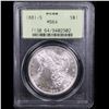 Image 2 : PCGS 1881-s Morgan Dollar $1 Graded ms63 By PCGS