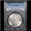 Image 2 : PCGS 1888-p Morgan Dollar $1 Graded ms63 By PCGS