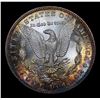 Image 3 : ***Auction Highlight*** 1881-s Rainbow Toned Morgan Dollar $1 Graded GEM+ Unc By USCG (fc)