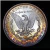 Image 7 : ***Auction Highlight*** 1881-s Rainbow Toned Morgan Dollar $1 Graded GEM+ Unc By USCG (fc)