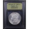 Image 4 : ***Auction Highlight*** 1887-s Morgan Dollar $1 Graded Select Unc+ PL By USCG (fc)