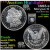 Image 1 : ***Auction Highlight*** 1885-s Morgan Dollar $1 Graded Select Unc+ DMPL By USCG (fc)