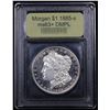 Image 4 : ***Auction Highlight*** 1885-s Morgan Dollar $1 Graded Select Unc+ DMPL By USCG (fc)