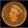 Image 2 : ***Auction Highlight*** 1883 Three Dollar Gold .$3 Graded Select Unc PL By USCG (fc)