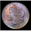 Image 2 : ***Auction Highlight*** 1878-s Rainbow Toned Morgan Dollar $1 Graded Choice Unc+ PL By USCG (fc)