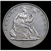 Image 2 : ***Auction Highlight*** 1871-p WB-101 Seated Half Dollar 50c Graded Choice AU/BU Slider By USCG (fc)