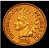 Image 2 : ***Auction Highlight*** 1880 Indian Cent 1c Graded Choice+ Unc RD By USCG (fc)