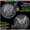 Image 1 : ***Auction Highlight*** 1890-s Morgan Dollar $1 Graded Select Unc DMPL By USCG (fc)
