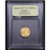 Image 4 : ***Auction Highlight*** 1905-p Gold Liberty Quarter Eagle $2 1/2 Graded Select+ Unc By USCG (fc)