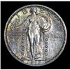 Image 2 : *Highlight Of Entire Auction* 1918/7-s Standing Liberty Quarter 25c Graded Select Unc+ FH By USCG (f