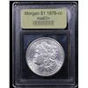 Image 4 : ***Auction Highlight*** 1878-cc Morgan Dollar $1 Graded Select+ Unc By USCG (fc)