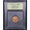Image 4 : ***Auction Highlight*** 1896 Indian Cent 1c Graded Choice+ Unc RD By USCG (fc)