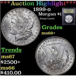 ***Auction Highlight*** 1899-o Morgan Dollar $1 Graded GEM++ Unc By USCG (fc)