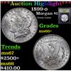 Image 1 : ***Auction Highlight*** 1899-o Morgan Dollar $1 Graded GEM++ Unc By USCG (fc)