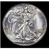 Image 2 : 1942-p Walking Liberty Half Dollar 50c Grades Unc Details