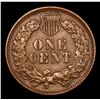 Image 3 : 1907 Indian Cent 1c Grades Choice AU