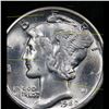 Image 4 : 1940-s Mercury Dime 10c Grades Choice+ Unc