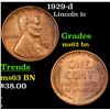Image 1 : 1929-d Lincoln Cent 1c Grades Select Unc BN