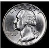 Image 2 : 1950-p Washington Quarter 25c Grades GEM+ Unc