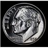 Image 2 : 1954 Roosevelt Dime 10c Grades GEM+ Proof