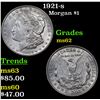 Image 1 : 1921-s Morgan Dollar $1 Grades Select Unc