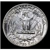 Image 3 : 1943-d Washington Quarter 25c Grades GEM+ Unc