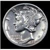 Image 2 : 1931-d Mercury Dime 10c Grades Select AU