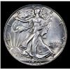Image 2 : 1946-p Walking Liberty Half Dollar 50c Grades Select+ Unc